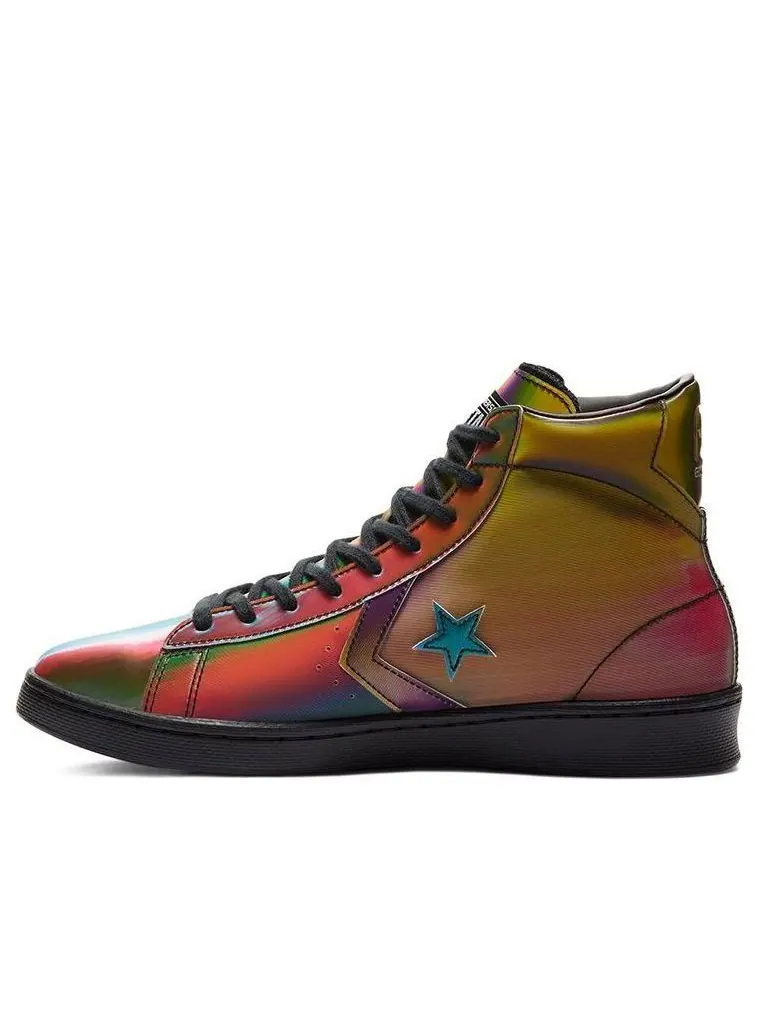Кеды Converse Pro Leather High 'Spectrum' — изображение 1 из 6, красный