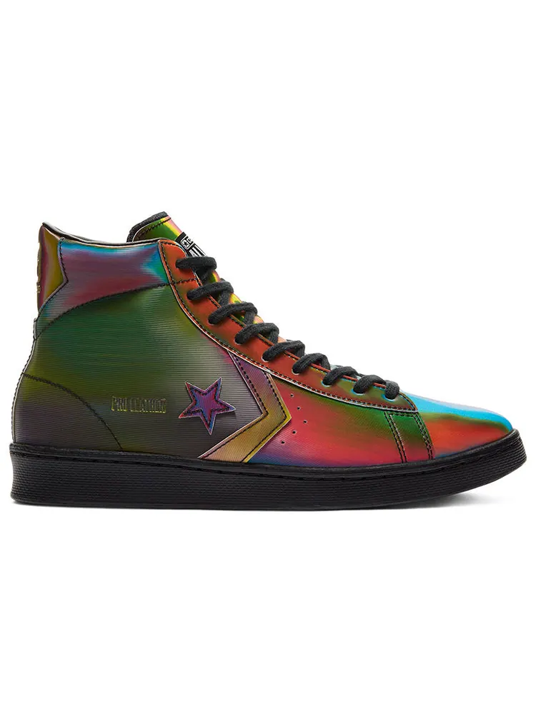 Кеды Converse Pro Leather High 'Spectrum' — изображение 2 из 6, красный