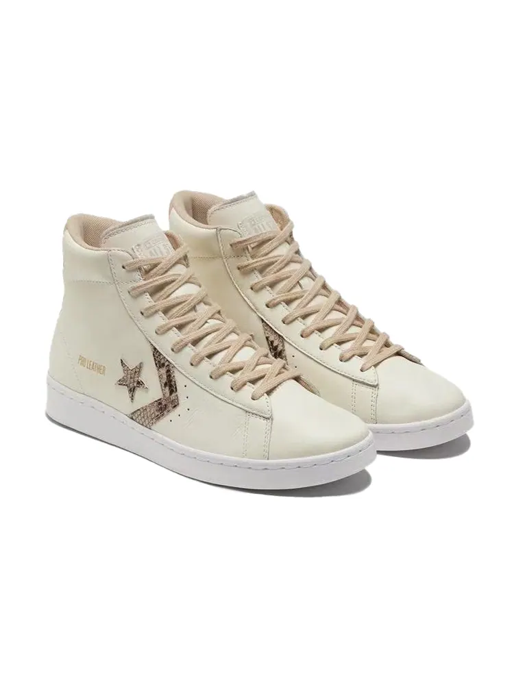 Кеды Converse Pro Leather High 'Snakeskin' — изображение 3 из 5, белый