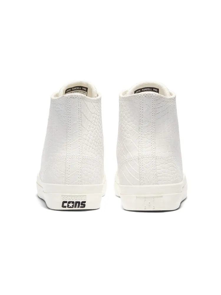 Кеды Converse Pop Trading Company x Jack Purcell High 'Egret' — изображение 4 из 6, белый