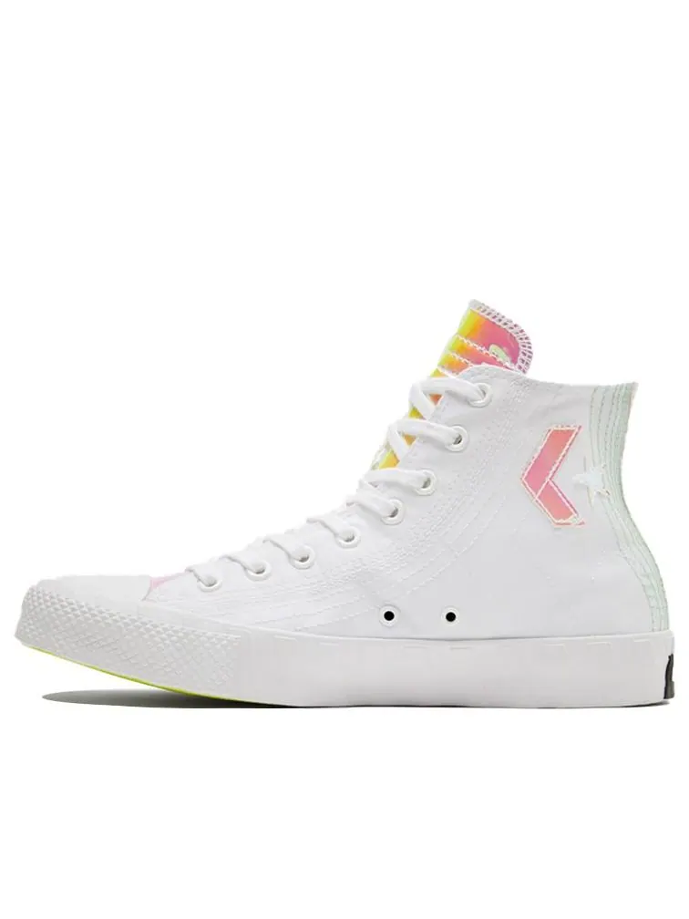 Кеды Converse UNT1TL3D High 'Hi-Vis Collection - White Iridescent' — изображение 1 из 6, белый