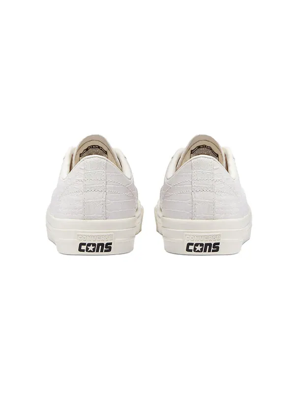 Кроссовки one star pro low 'croc emboss - egret' Converse — изображение 4 из 4, белый