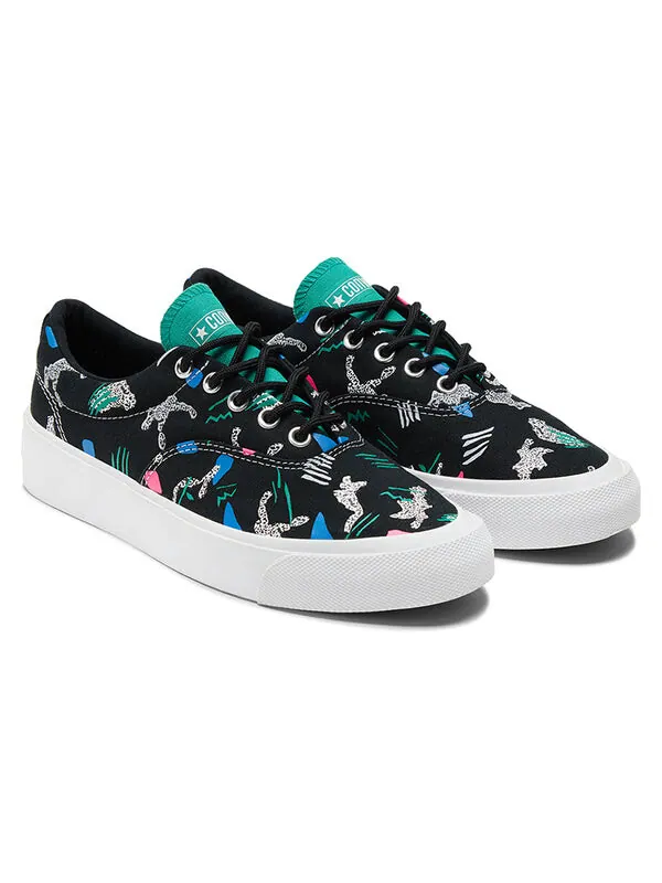 Кроссовки skid grip cvo 'archive print - black' Converse — изображение 3 из 4, черный