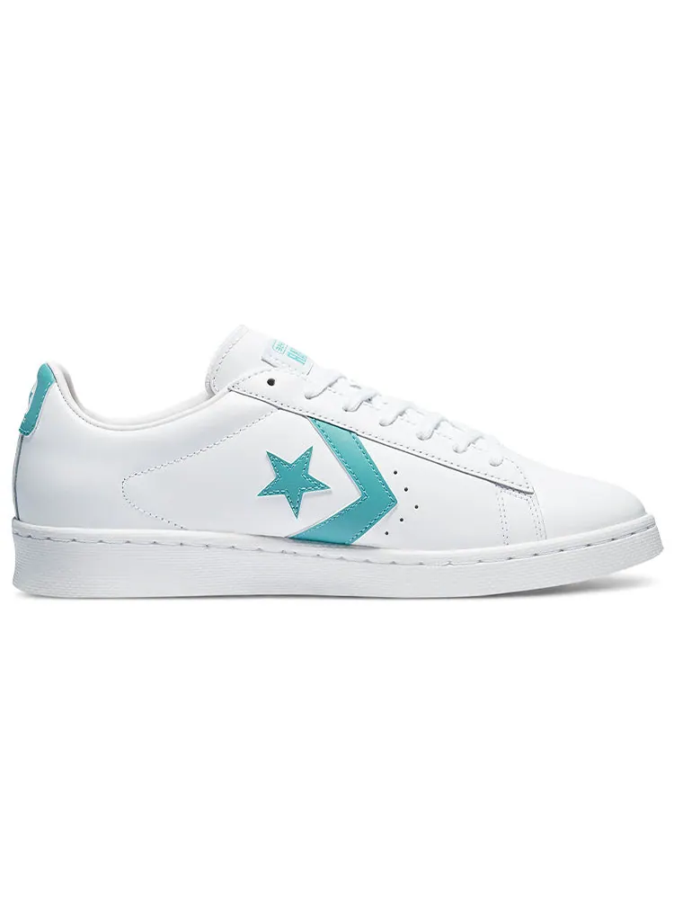 Кеды Converse Pro Leather Low Top 'White Blue' — изображение 2 из 6, синий