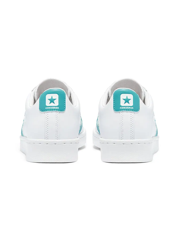 Кеды Converse Pro Leather Low Top 'White Blue' — изображение 4 из 6, синий