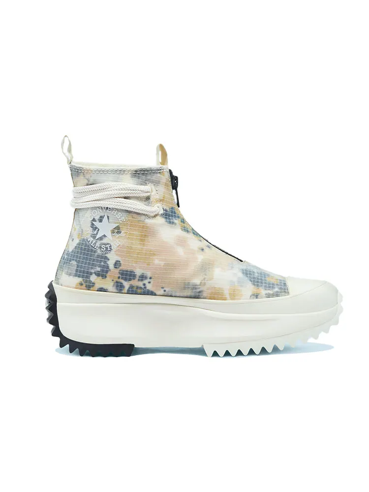 Кроссовки Converse Run Star Hike High 'Washed Florals' — изображение 2 из 6, бежевый