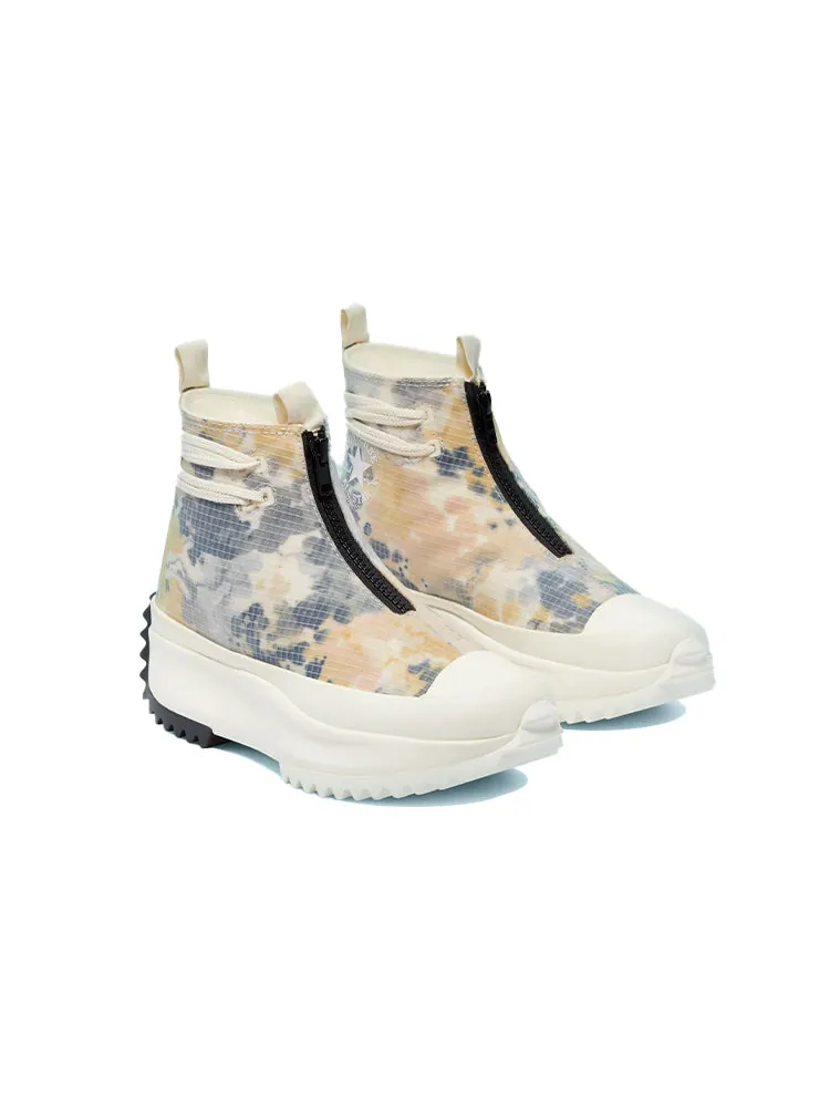 Кроссовки Converse Run Star Hike High 'Washed Florals' — изображение 3 из 6, бежевый