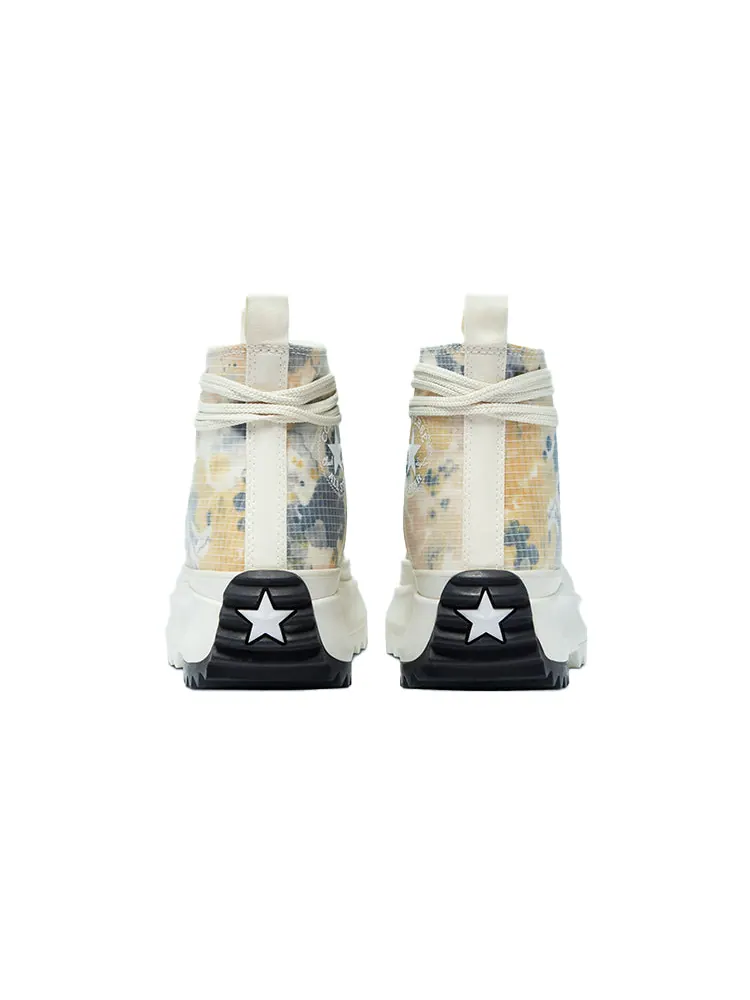 Кроссовки Converse Run Star Hike High 'Washed Florals' — изображение 4 из 6, бежевый