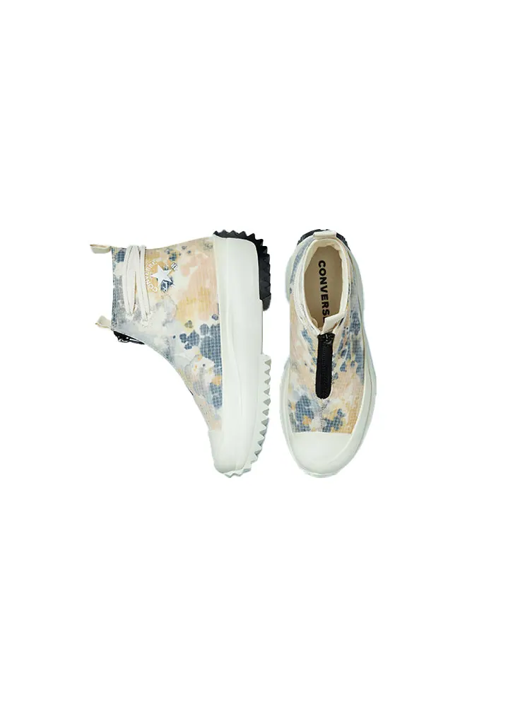 Кроссовки Converse Run Star Hike High 'Washed Florals' — изображение 5 из 6, бежевый