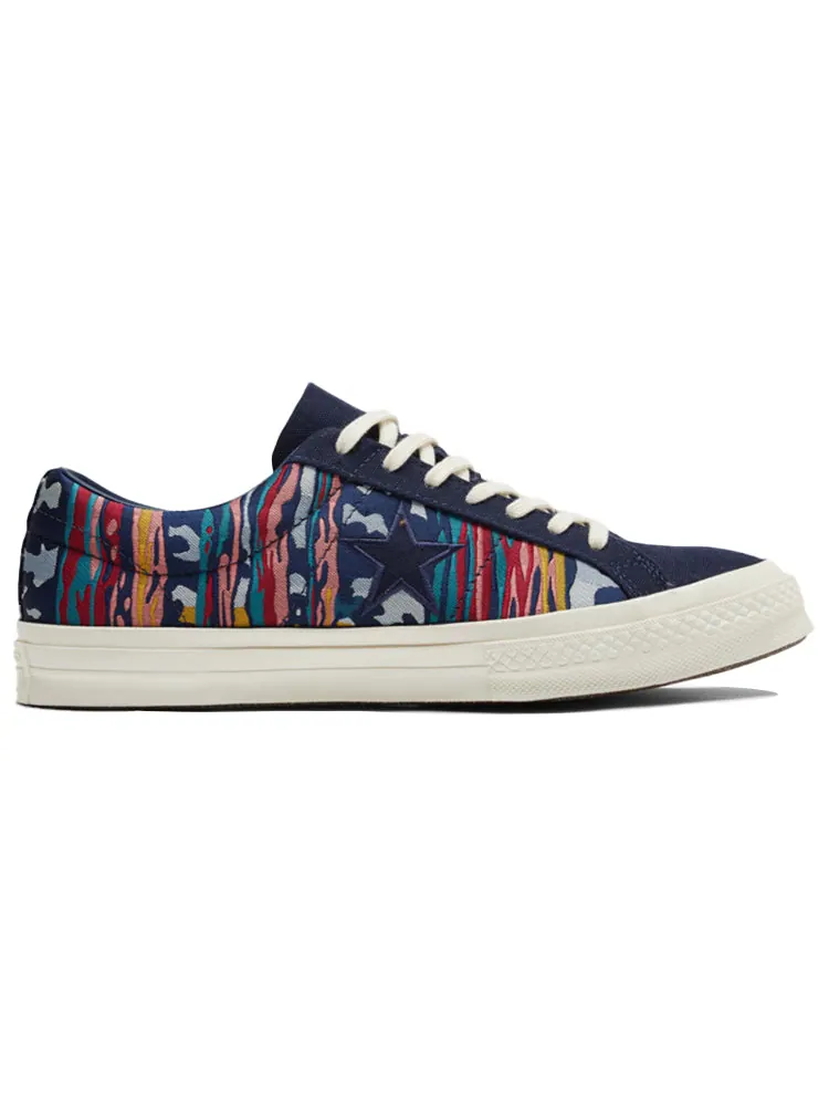 Кроссовки Converse One Star Low 'The Great Outdoors - Midnight Navy' — изображение 2 из 6, синий