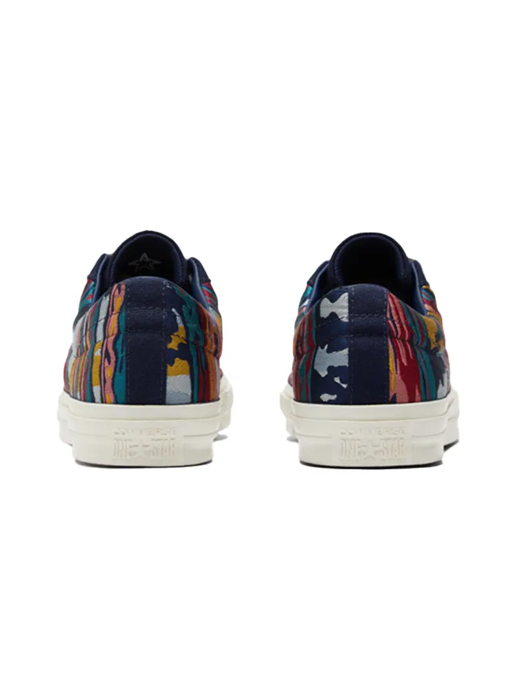 Кроссовки Converse One Star Low 'The Great Outdoors - Midnight Navy' — изображение 4 из 6, синий