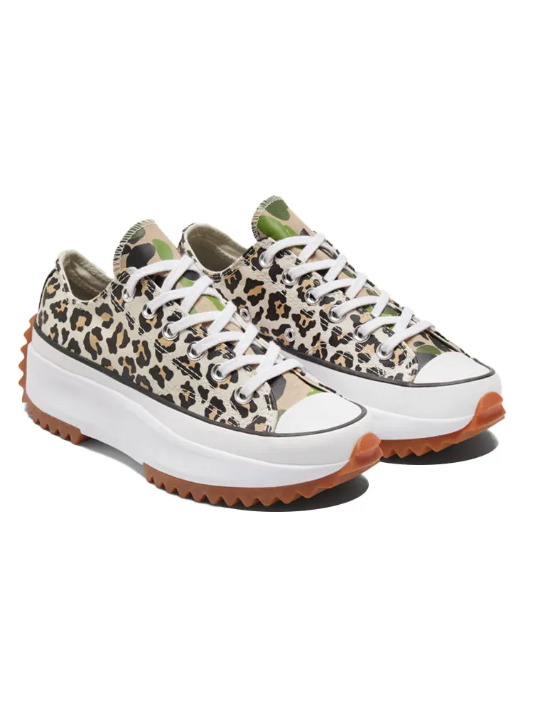 Кеды Converse Run Star Hike Low 'Leopard' — изображение 3 из 6, коричневый