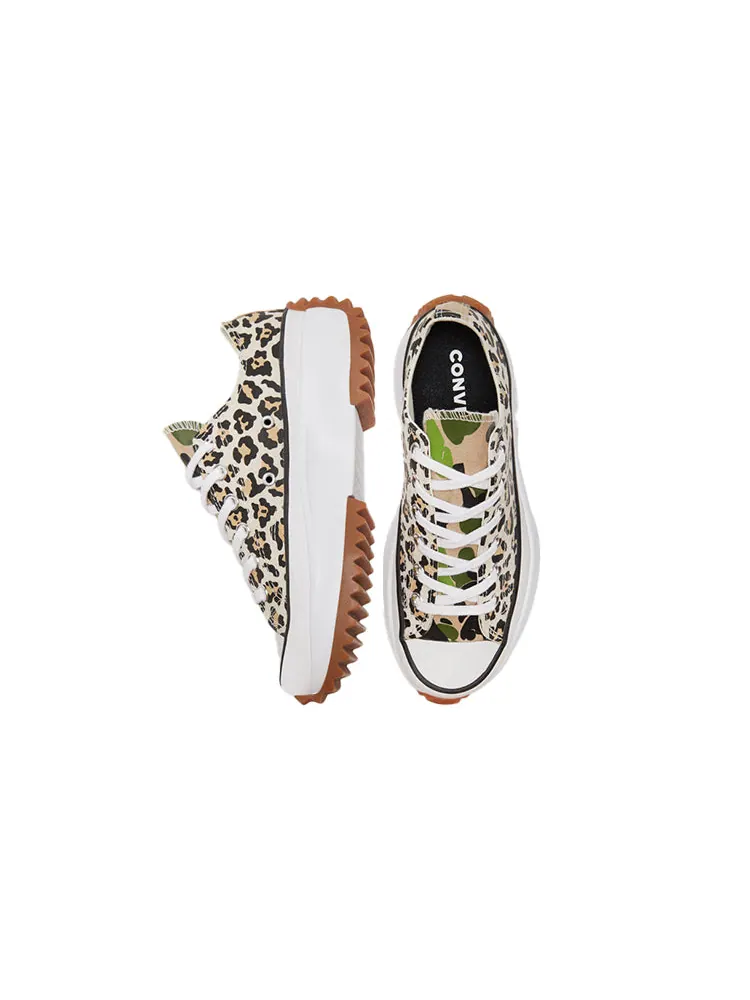 Кеды Converse Run Star Hike Low 'Leopard' — изображение 5 из 6, коричневый