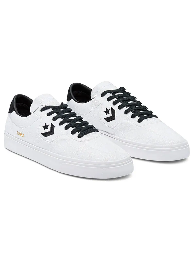 Кеды Converse Louie Lopez Pro 'Webs and Spiders - White Black' — изображение 3 из 6, белый
