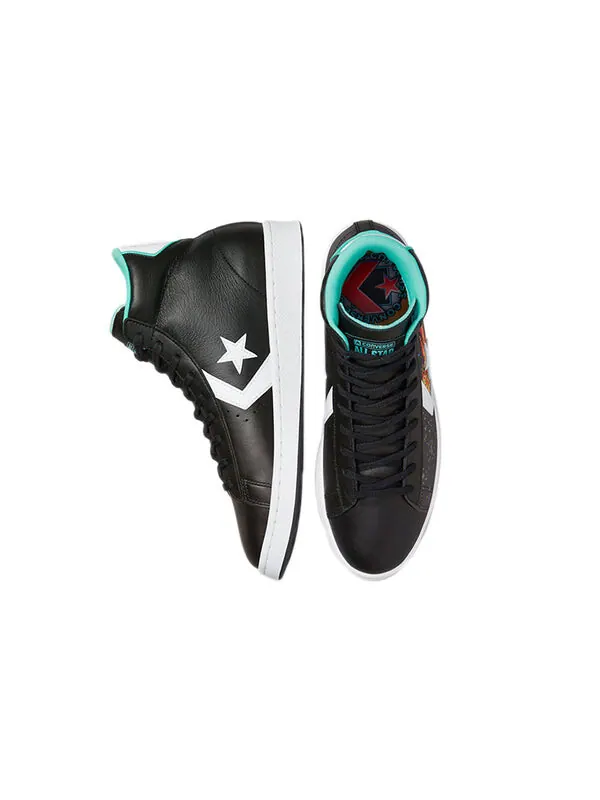 Кроссовки nba jam x pro leather high 'he's on fire!' Converse — изображение 4 из 4, черный/белый