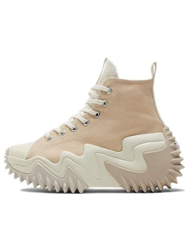 Кеды Converse Run Star Motion High 'Light Twine' — изображение 1 из 6, бежевый