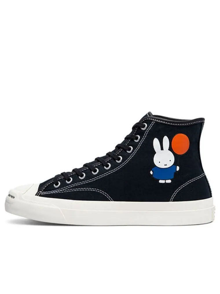 Кеды Converse POP Trading Company x Jack Purcell Pro High 'Miffy - Black' — изображение 1 из 6, черный