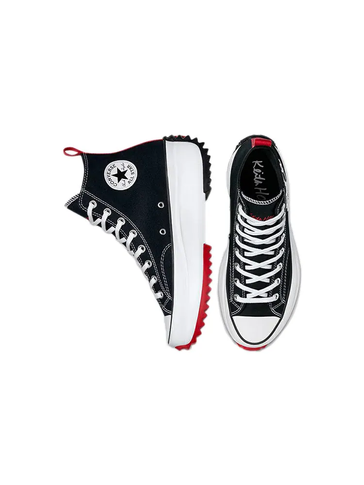 Кеды Converse Keith Haring x Run Star Hike 'Black White Red' — изображение 4 из 6, черный