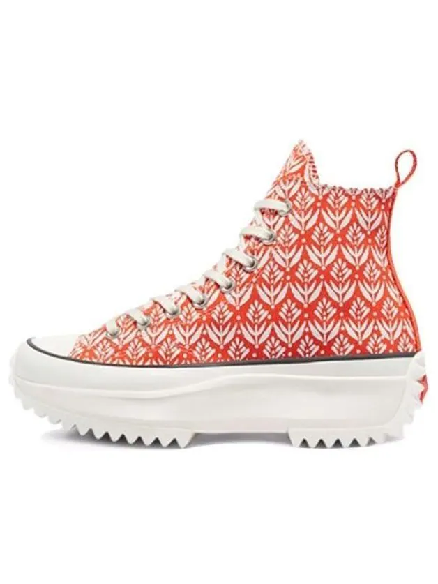 Кеды Converse Run Star Hike High 'Summer Spirit - Bright Poppy' — изображение 1 из 6, красный