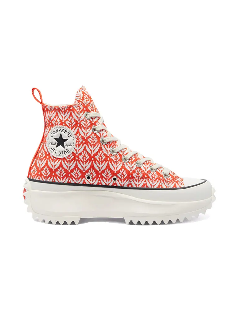 Кеды Converse Run Star Hike High 'Summer Spirit - Bright Poppy' — изображение 2 из 6, красный