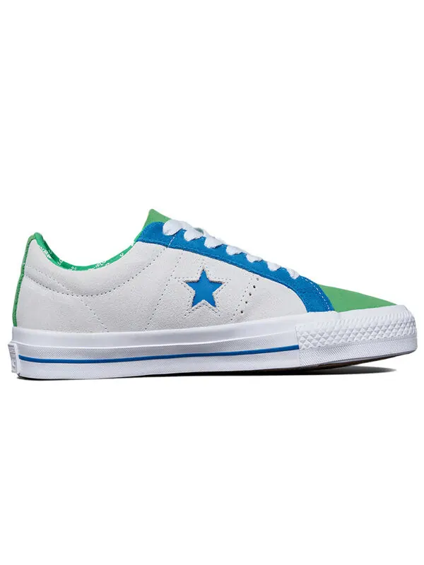 Кроссовки one star pro sneakers white/blue Converse — изображение 2 из 4, белый/синий