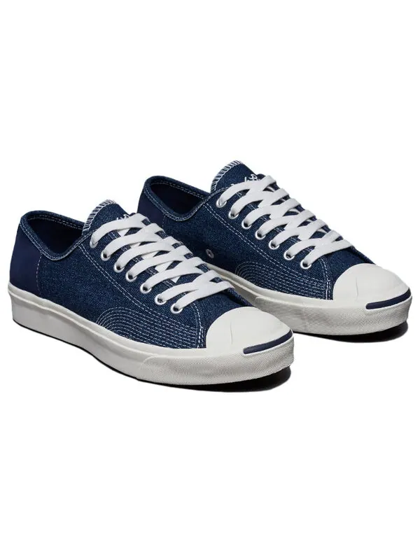 Кроссовки jack purcell low 'navy washed denim' Converse — изображение 3 из 4, темно-синий/белый