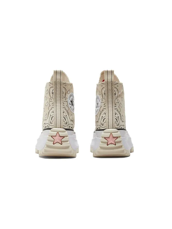 Кроссовки run star hike high 'paisley' Converse — изображение 4 из 4, коричневый