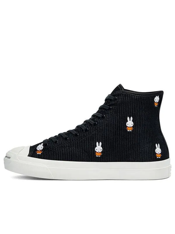 Кроссовки pop trading company x jack purcell pro high 'all over miffy' Converse — изображение 1 из 4, черный/белый