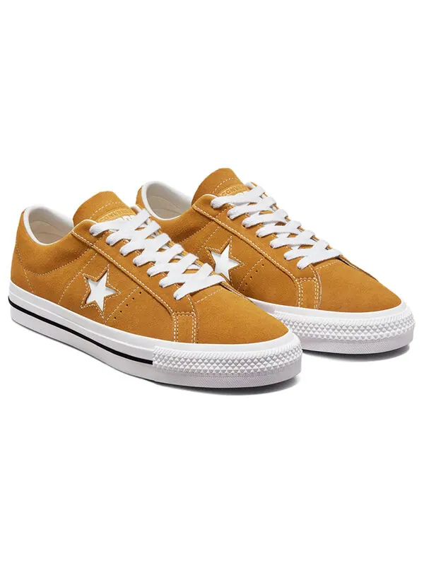 Кроссовки one star pro cons low '90s block - wheat' Converse — изображение 3 из 4, желтый