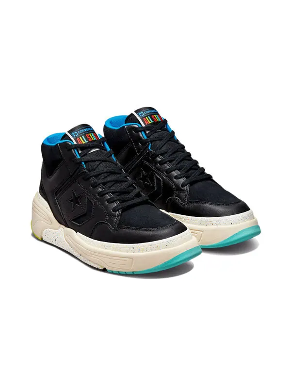 Кроссовки weapon cx high 'peace & unity' Converse — изображение 3 из 4, черный/синий