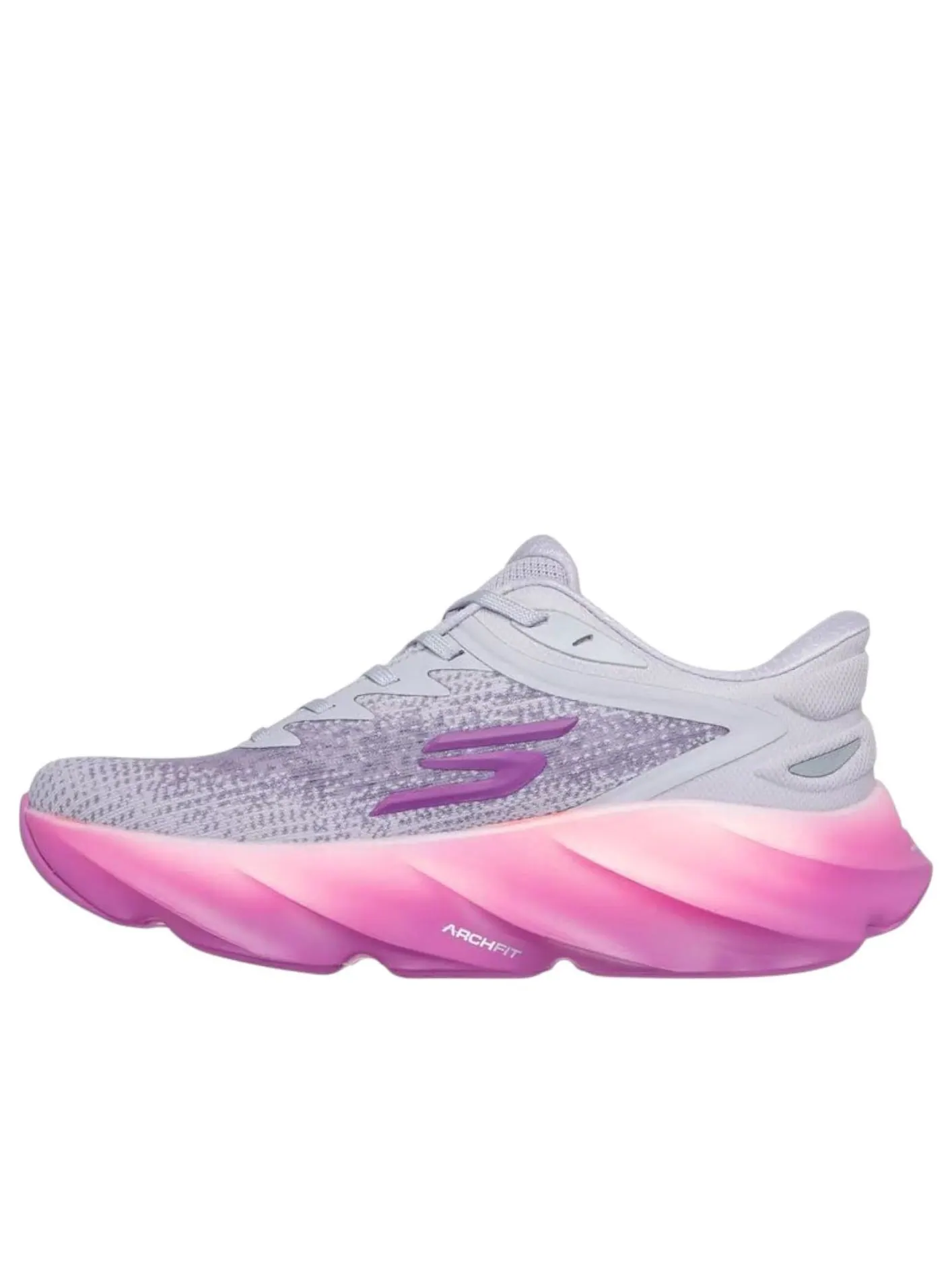 (WMNS) Skechers Slip-ins Aero Burst 'Lavender Pink' — изображение 1 из 5, розовый