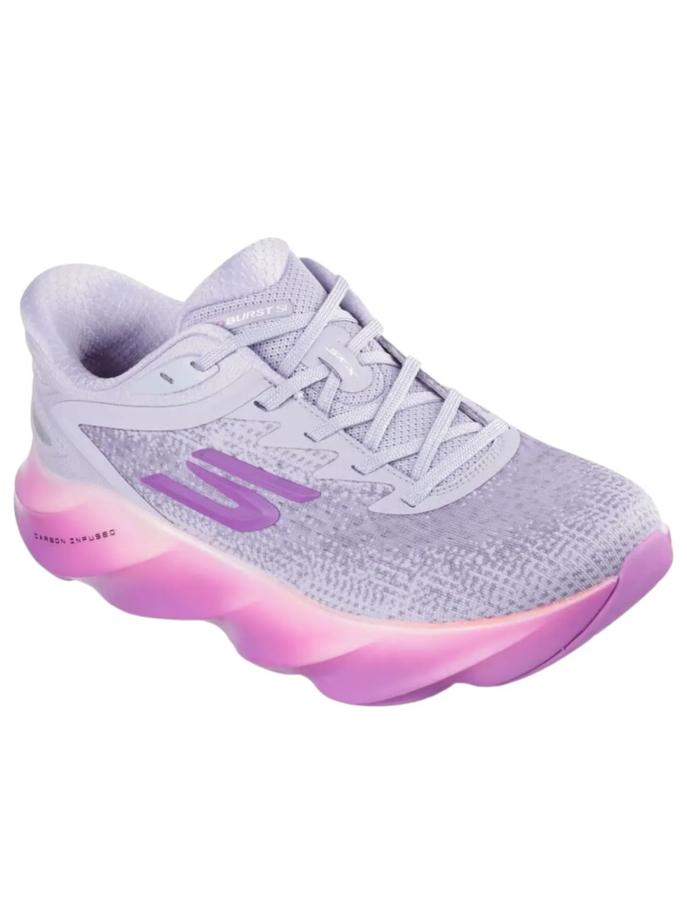 (WMNS) Skechers Slip-ins Aero Burst 'Lavender Pink' — изображение 2 из 5, розовый