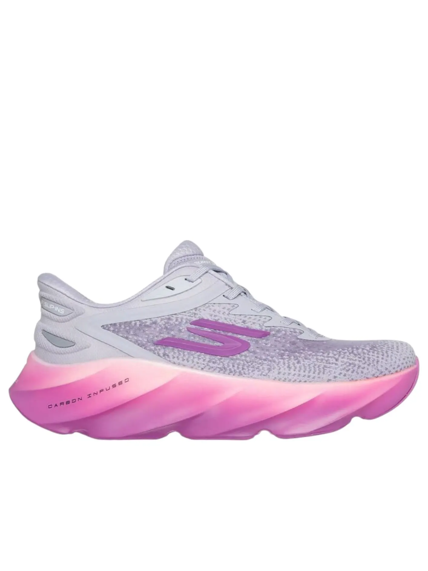 (WMNS) Skechers Slip-ins Aero Burst 'Lavender Pink' — изображение 5 из 5, розовый