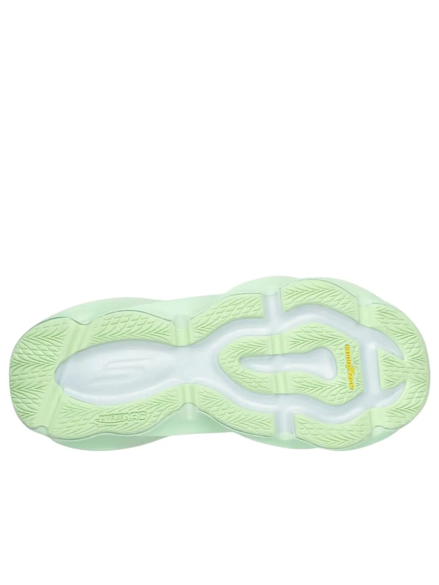 (WMNS) Skechers Slip-ins Aero Burst 'Off White Green' — изображение 3 из 5, белый/зеленый