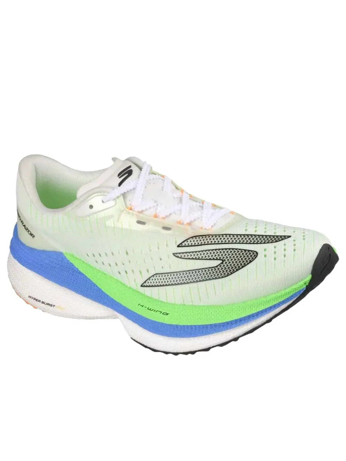 Кроссовки (WMNS) Skechers Aero Razor 'White Multi' — изображение 2 из 5, белый