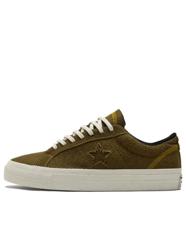Кроссовки renew one star remix 'dark moss' Converse — изображение 1 из 4, зеленый