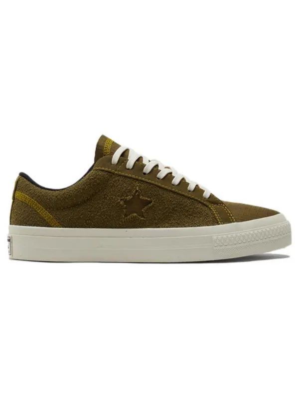 Кроссовки renew one star remix 'dark moss' Converse — изображение 2 из 4, зеленый
