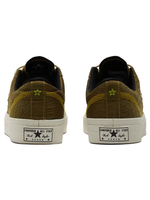 Кроссовки renew one star remix 'dark moss' Converse — изображение 4 из 4, зеленый