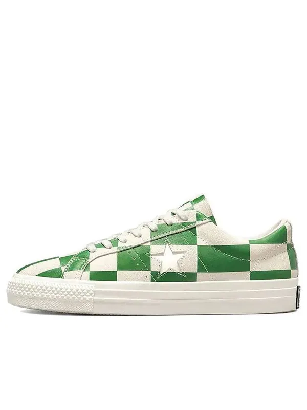 Кроссовки one star low 'warped board - medium green' Converse — изображение 1 из 4, белый/зеленый