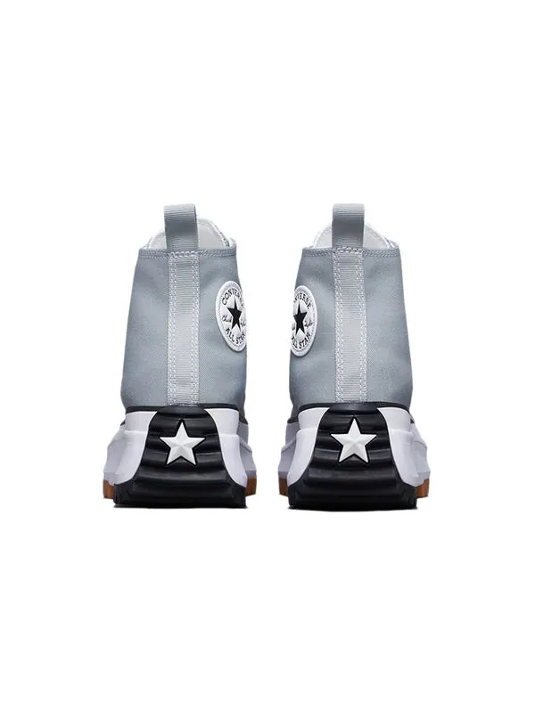 Кроссовки run star hike high 'ash stone' Converse — изображение 4 из 4, серый/белый