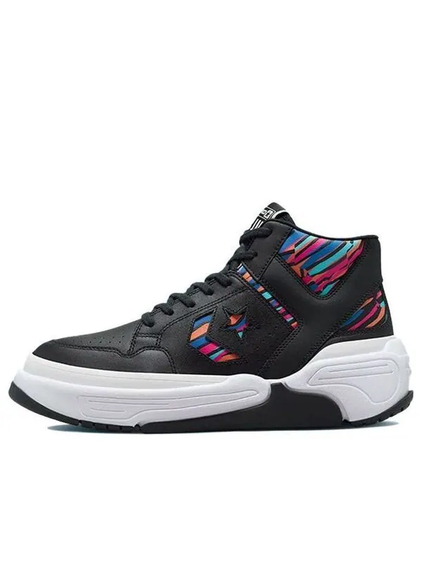 Кроссовки weapon cx mid 'striped' Converse — изображение 1 из 4, черный/белый
