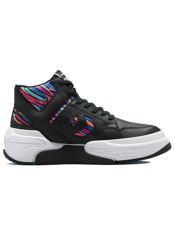 Кроссовки weapon cx mid 'striped' Converse — изображение 2 из 4, черный/белый