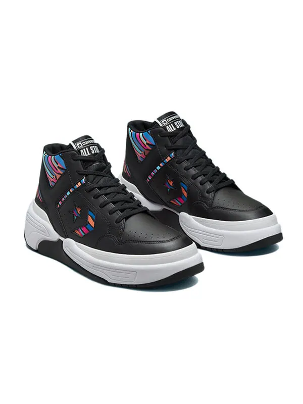 Кроссовки weapon cx mid 'striped' Converse — изображение 3 из 4, черный/белый