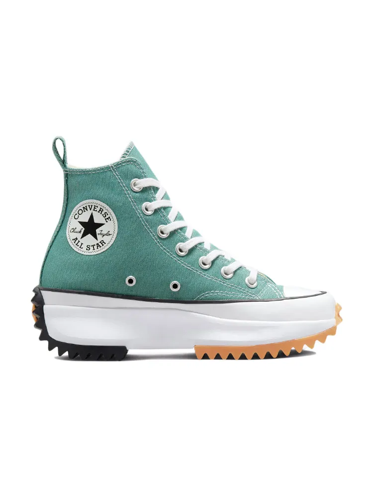 Кроссовки Converse Run Star Hike Platform High 'Jade Unity' — изображение 2 из 6, зеленый