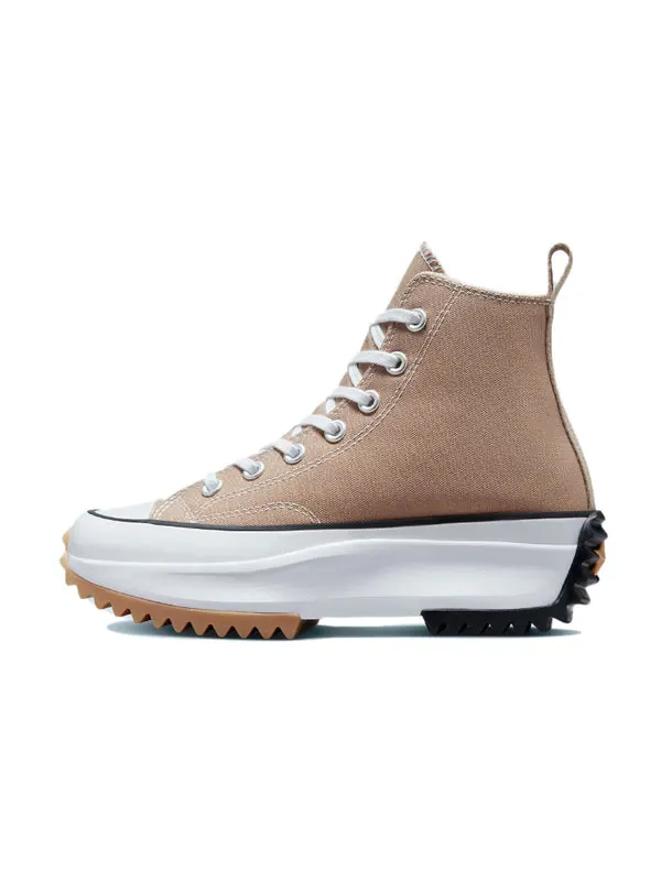 Кроссовки run star hike platform high 'hemp' Converse — изображение 2 из 4, коричневый
