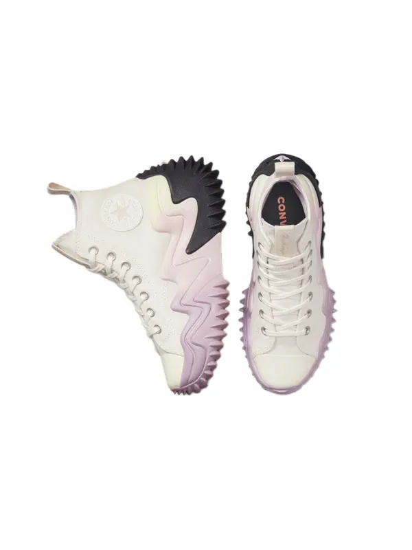 Кроссовки run star motion platform ombre 'egret pale amethyst' Converse — изображение 4 из 4, белый/фиолетовый