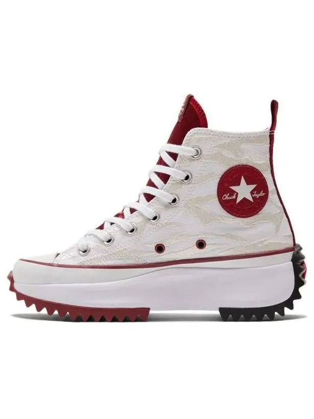 Кеды Converse Run Star Hike High 'Chinese New Year - White University Red' — изображение 1 из 4, белый