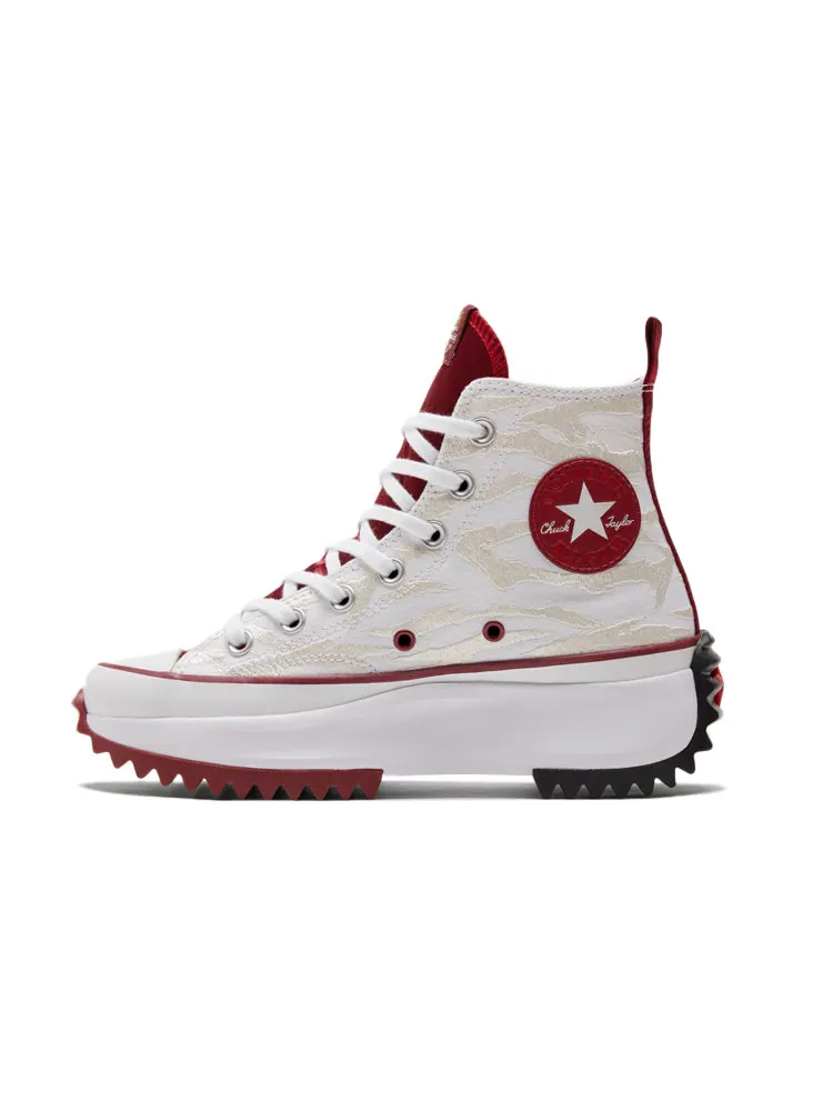 Кеды Converse Run Star Hike High 'Chinese New Year - White University Red' — изображение 2 из 4, белый