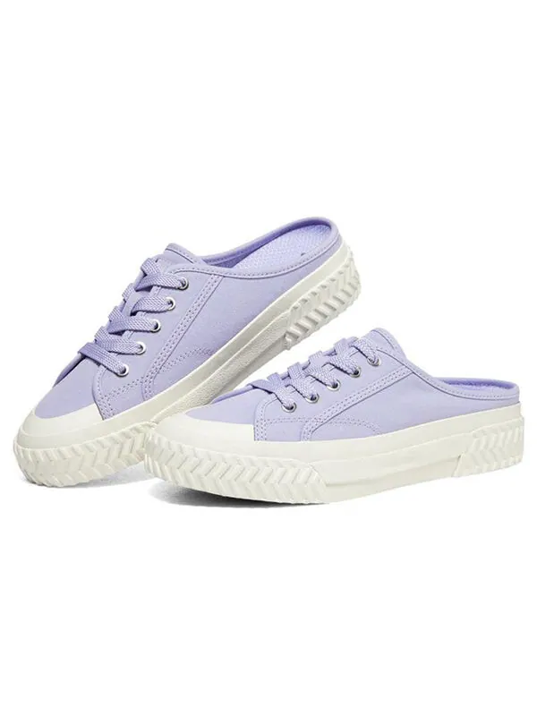Тапочки street trax hi 'purple' Skechers — изображение 3 из 4, фиолетовый/белый