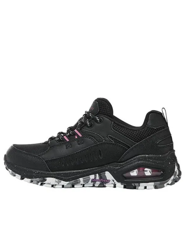 Кроссовки uno trail fashion shoes 'black' Skechers — изображение 1 из 4, черный/белый/розовый